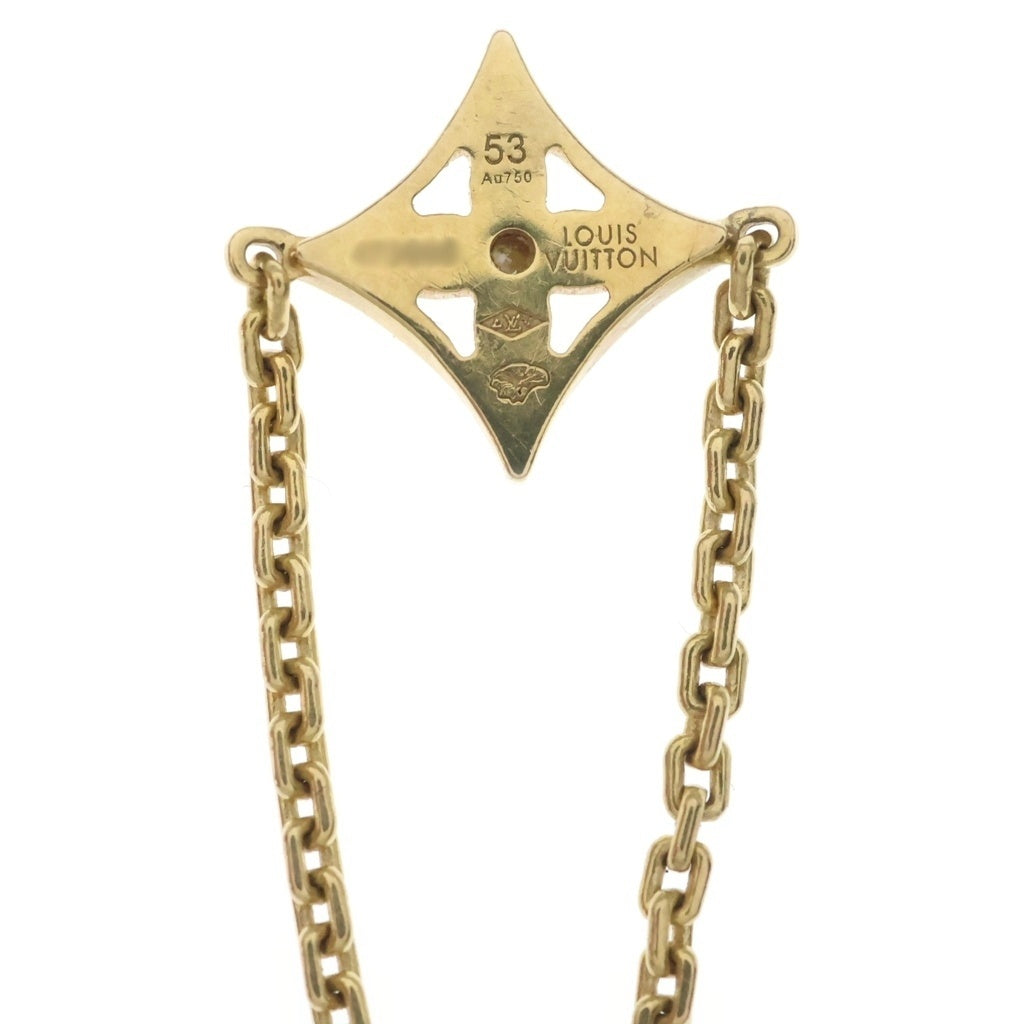 LOUIS VUITTON(ルイヴィトン) バーグ イディール ブロッサム チェーンリング イエローゴールド 750YG #53 Q9K66J レディース