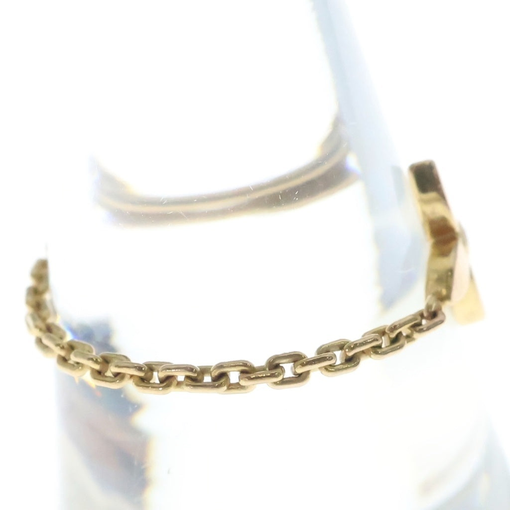 LOUIS VUITTON(ルイヴィトン) バーグ イディール ブロッサム チェーンリング ピンクゴールド 750PG #53 Q9K64F