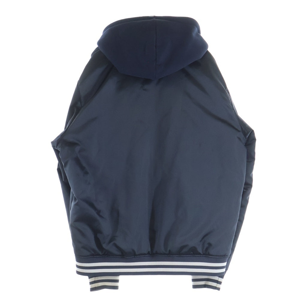 KITH(キス) Gorman Jacket スタジャン フーディー ネイビー #XL
