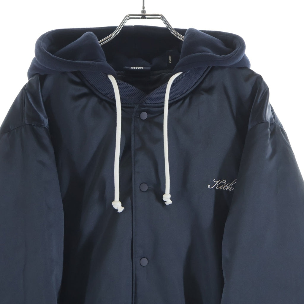 KITH(キス) Gorman Jacket スタジャン フーディー ネイビー #XL
