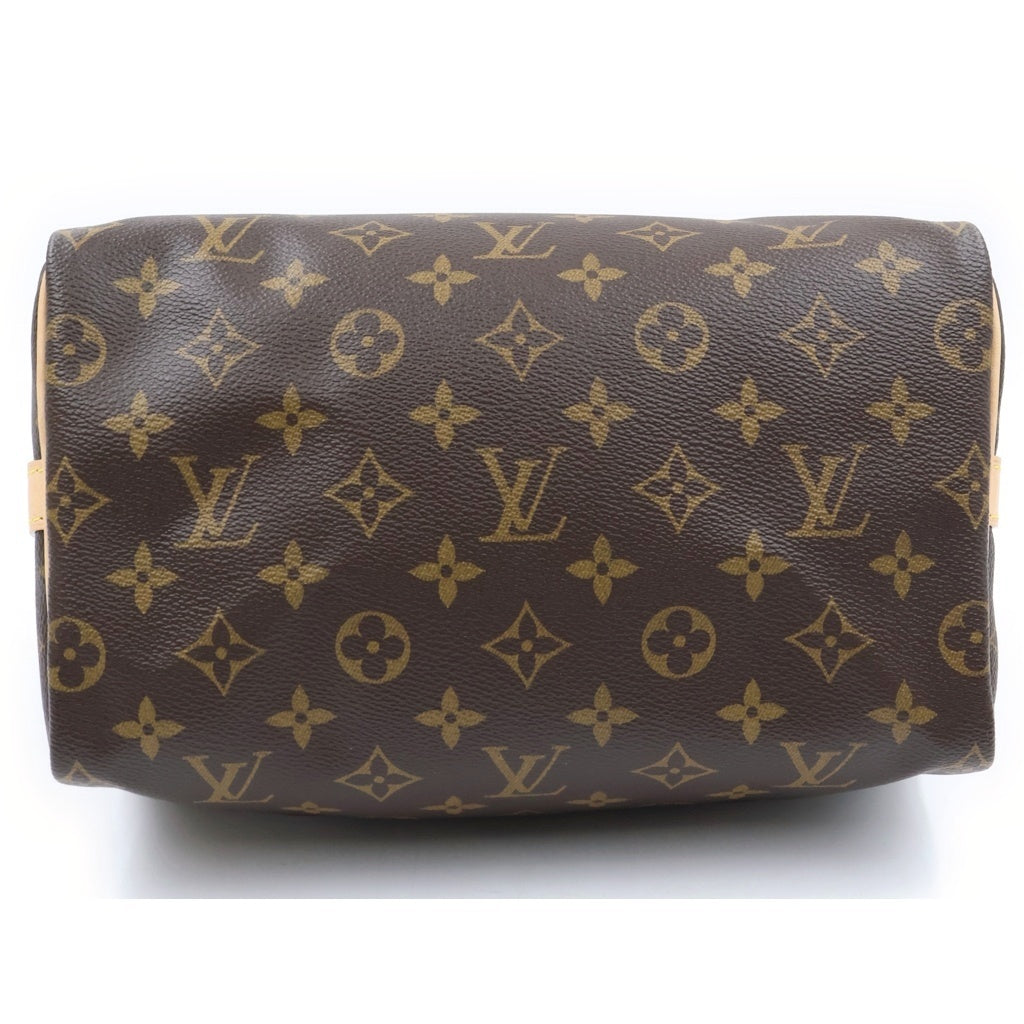 LOUIS VUITTON(ルイヴィトン) モノグラム スピーディバンドリエール25 ブラウン PVC 2WAY ショルダーバッグ ハンドバッグ M46977