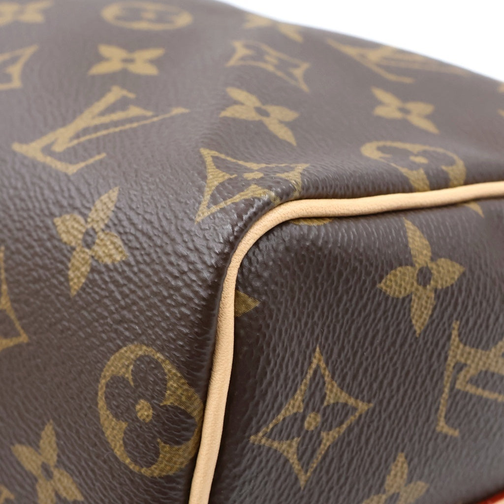LOUIS VUITTON(ルイヴィトン) モノグラム スピーディバンドリエール25 ブラウン PVC 2WAY ショルダーバッグ ハンドバッグ M46977