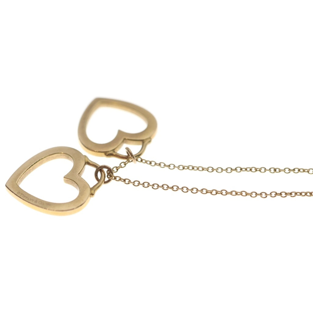 TIFFANY & Co.(ティファニー) ダブルセンチメンタル ネックレス ピンクゴールド Au750PG レディース
