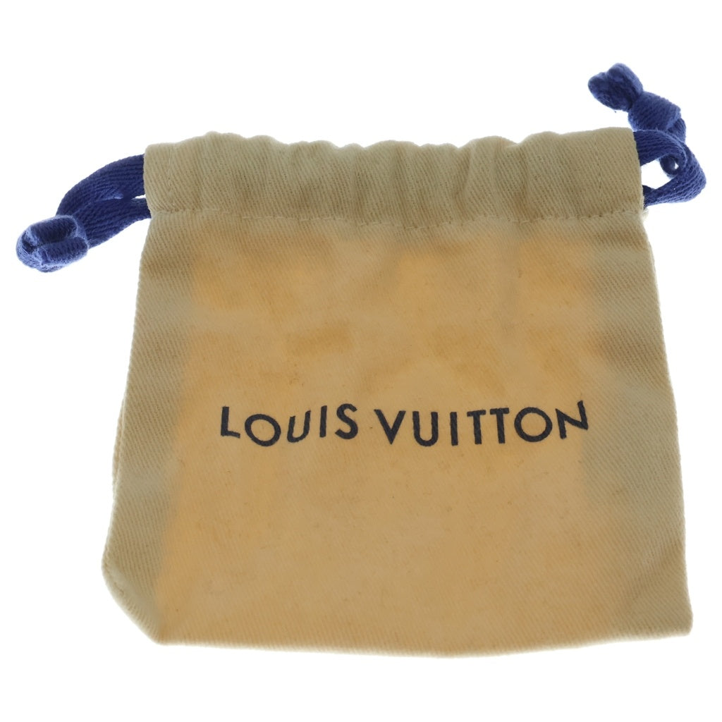 LOUIS VUITTON(ルイヴィトン) モノグラム チェーンネックレス チェーン ターコイズ×シルバー×ブラック M01293 レディース
