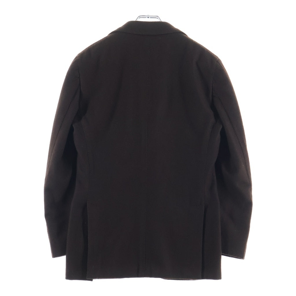 LARDINI(ラルディーニ) 3ボタン カシミヤ シングルテーラードジャケット ブレザー #44 ブラウン JK.801