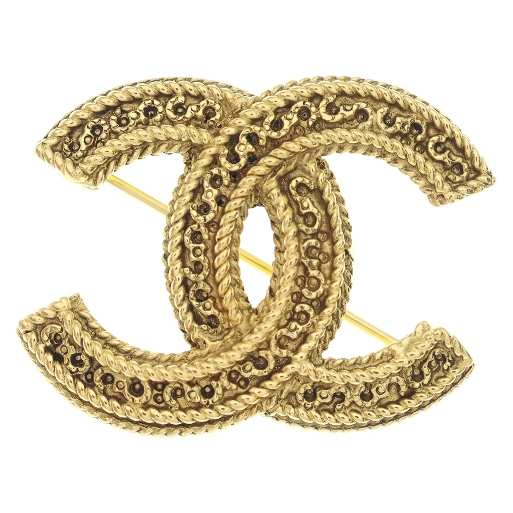 CHANEL(シャネル) ココマーク ヴィンテージ GP ブローチ ゴールド レディース