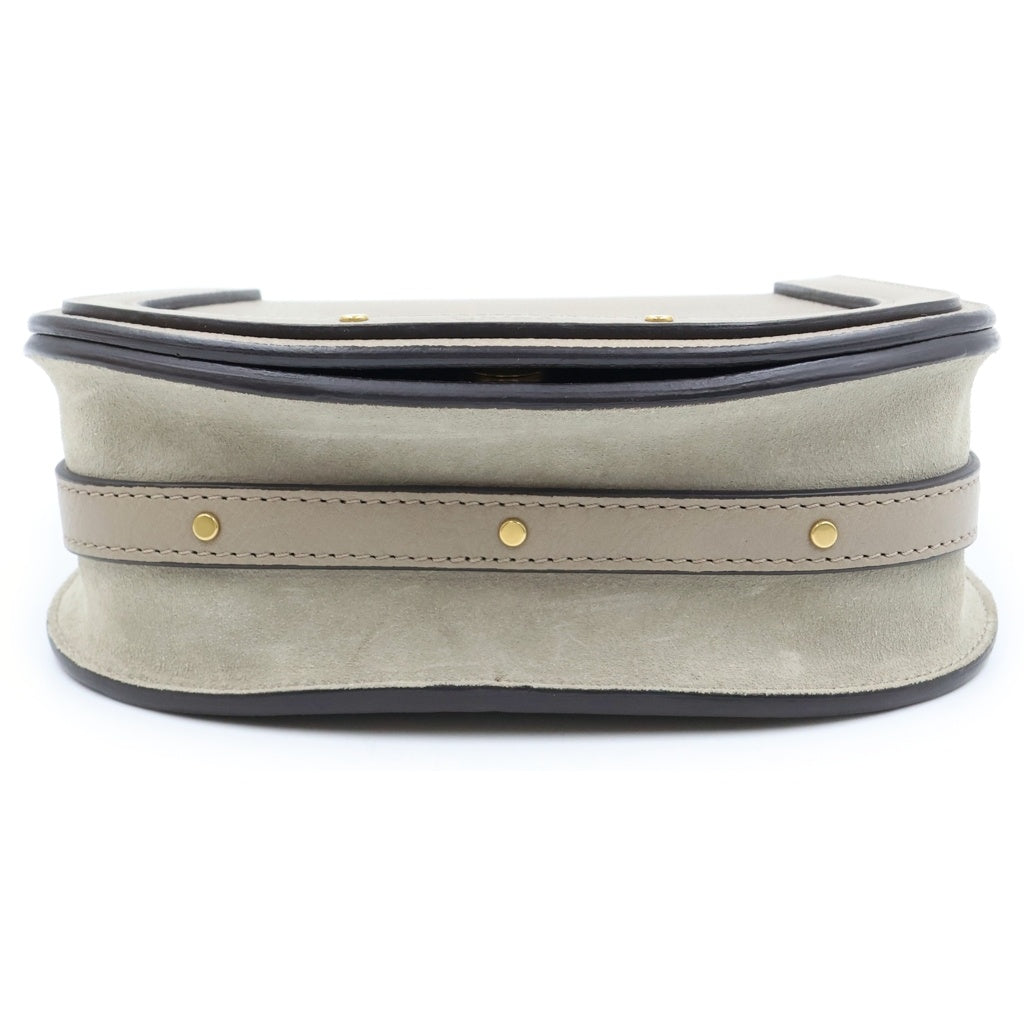 Chloe(クロエ) ナイル スモール ブレスレット レザー ゴールド金具 2WAY ハンドバッグ ショルダーバッグ ベージュ系 CHC17US301HEU レディース