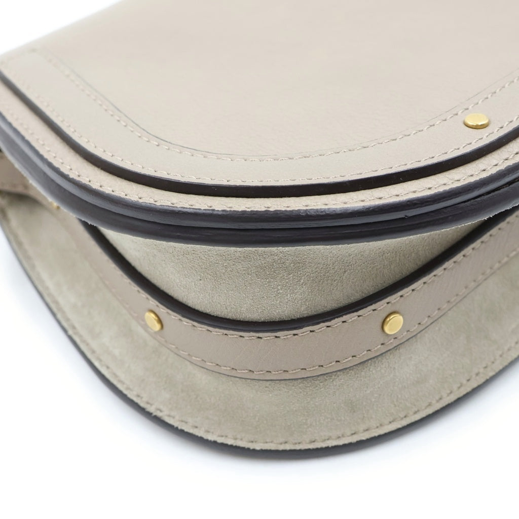 Chloe(クロエ) ナイル スモール ブレスレット レザー ゴールド金具 2WAY ハンドバッグ ショルダーバッグ ベージュ系 CHC17US301HEU レディース