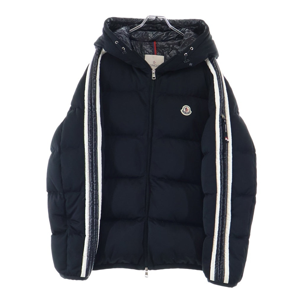 MONCLER(モンクレール) 22AW SANBESAN サンベサン ダウンジャケット フード トリコロールバンド ブラック H20911A00237