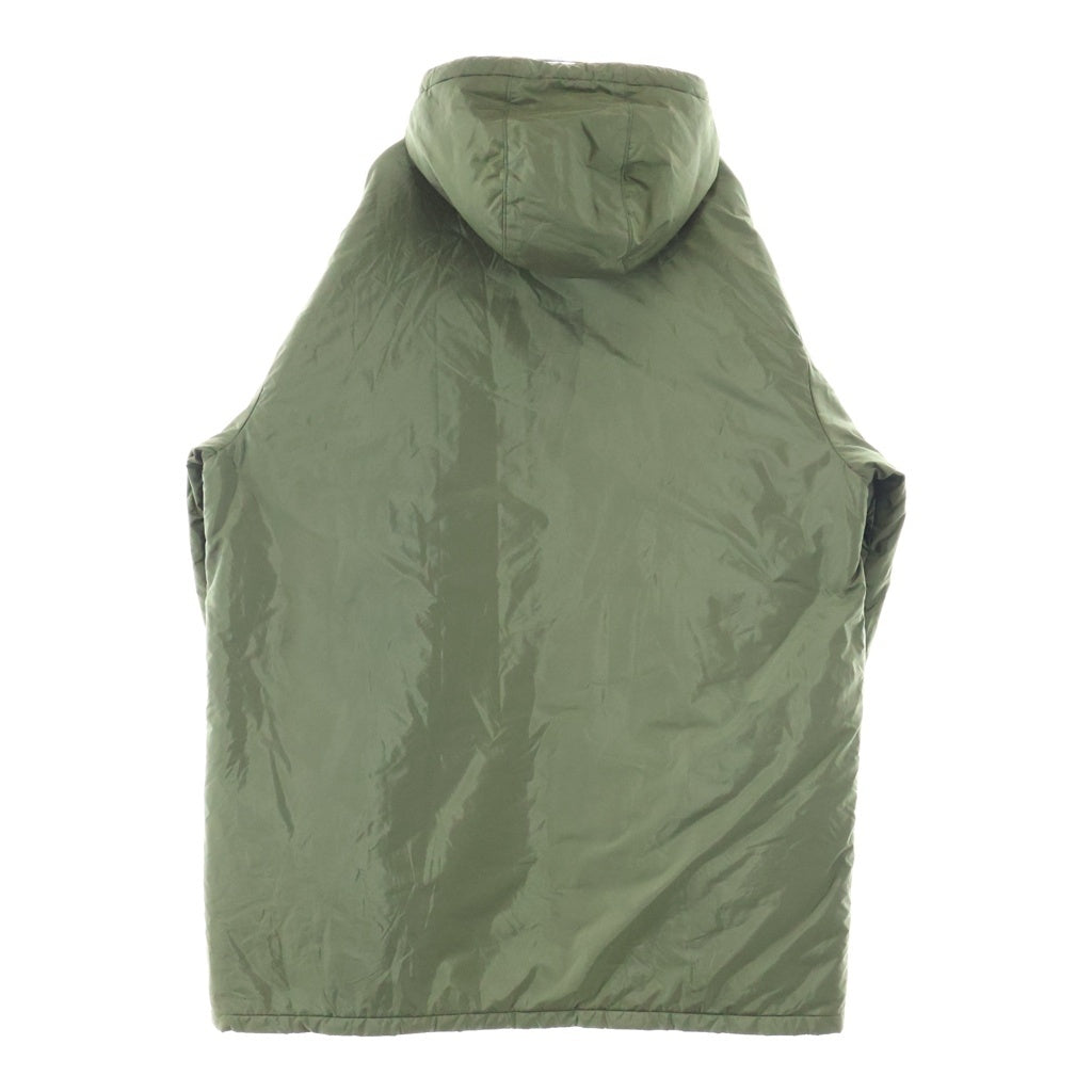 PRADA(プラダ) Re-Nylon Raincoat トライアングルロゴ リナイロンレインコート フード Wジップ グリーン SGC260 S231 1WQ9