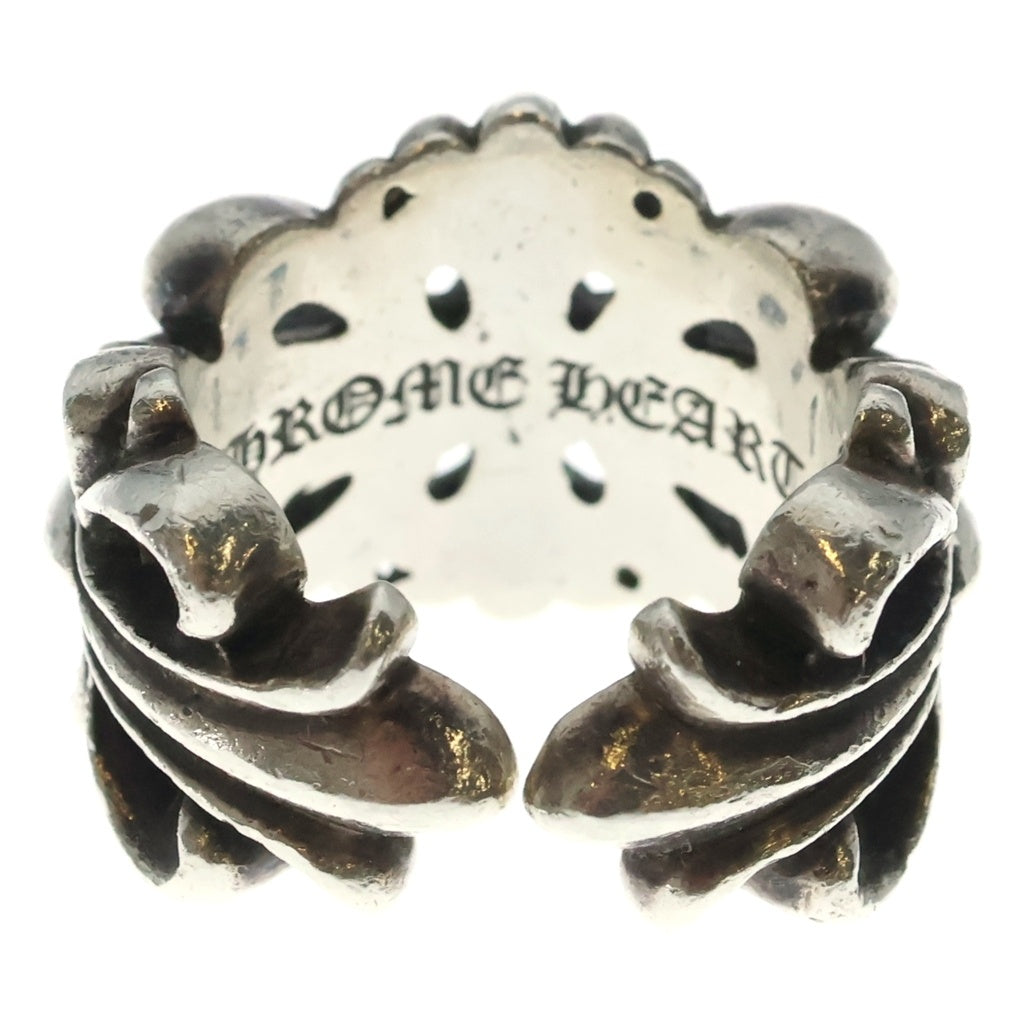 CHROME HEARTS(クロムハーツ) DBL FLRL CRS ダブルフローラルクロス リング シルバー BCA390