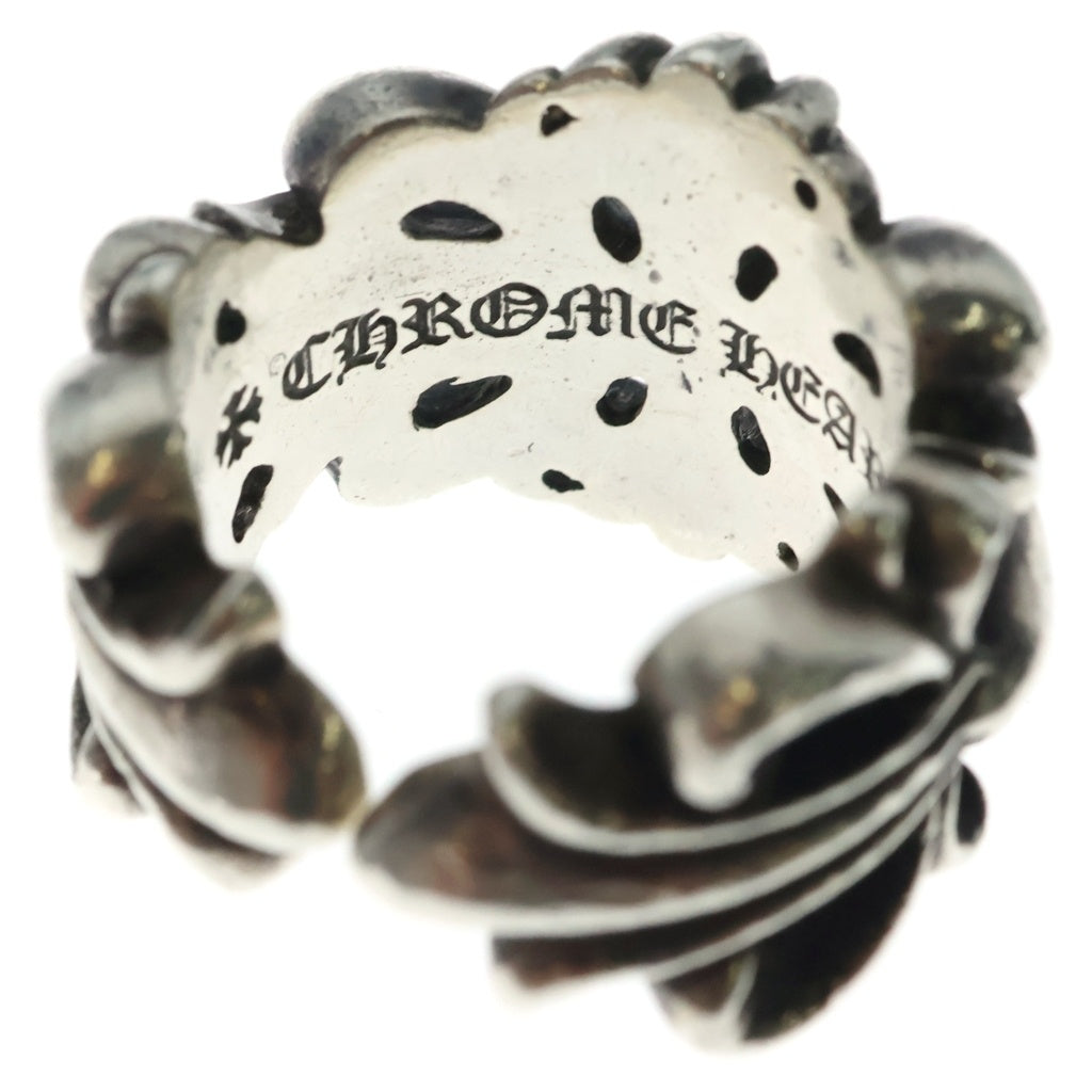 CHROME HEARTS(クロムハーツ) DBL FLRL CRS ダブルフローラルクロス リング シルバー BCA390