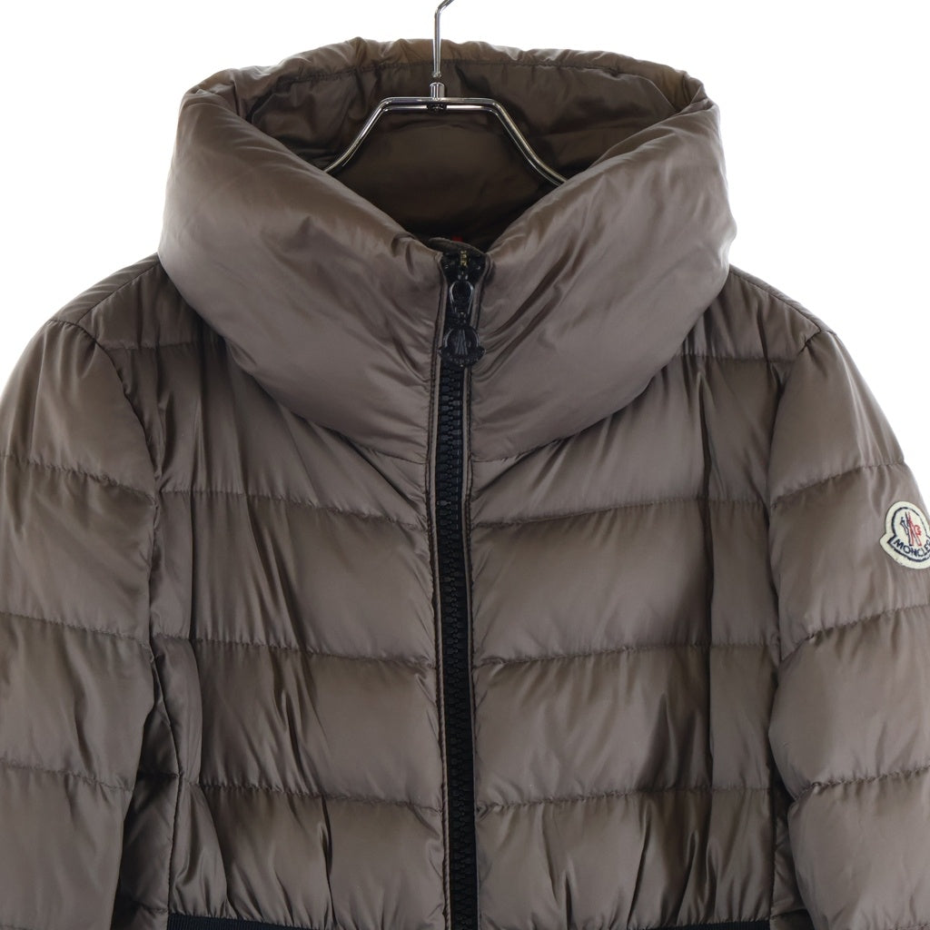 MONCLER(モンクレール) タルフエダウンコート ロングコート ベージュ ナイロン レディース