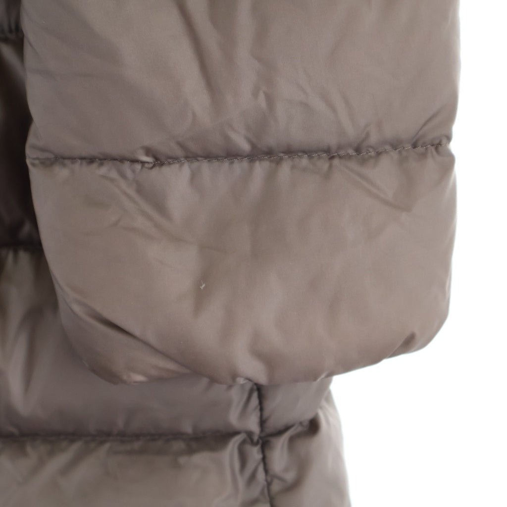 MONCLER(モンクレール) タルフエダウンコート ロングコート ベージュ ナイロン レディース
