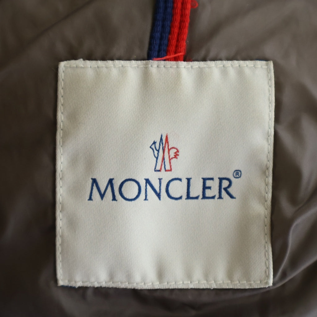 MONCLER(モンクレール) タルフエダウンコート ロングコート ベージュ ナイロン レディース