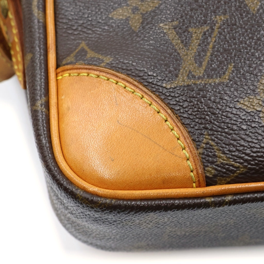 LOUIS VUITTON(ルイヴィトン) モノグラム トロカデロ ショルダーバッグ ブラウン レザー×PVC M51274 ゴールド金具 レディース