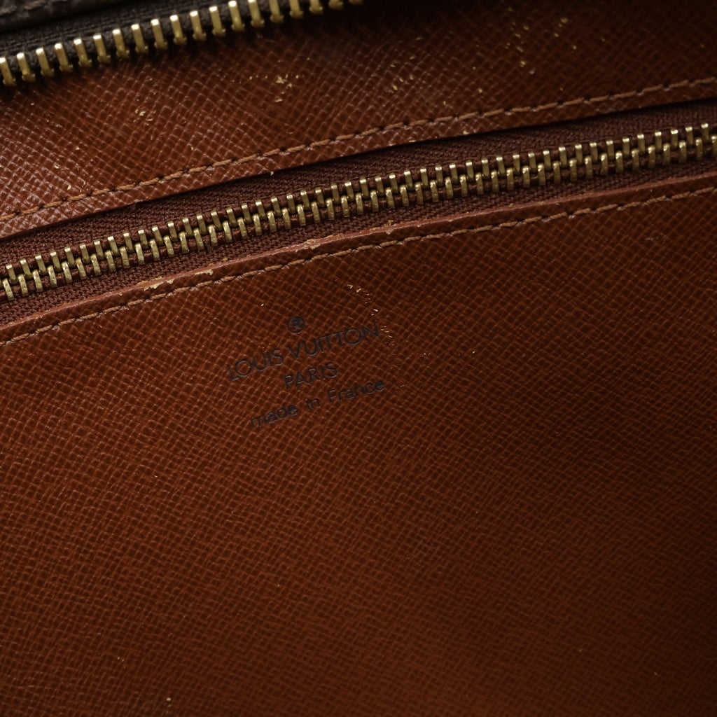 LOUIS VUITTON(ルイヴィトン) モノグラム トロカデロ ショルダーバッグ ブラウン レザー×PVC M51274 ゴールド金具 レディース