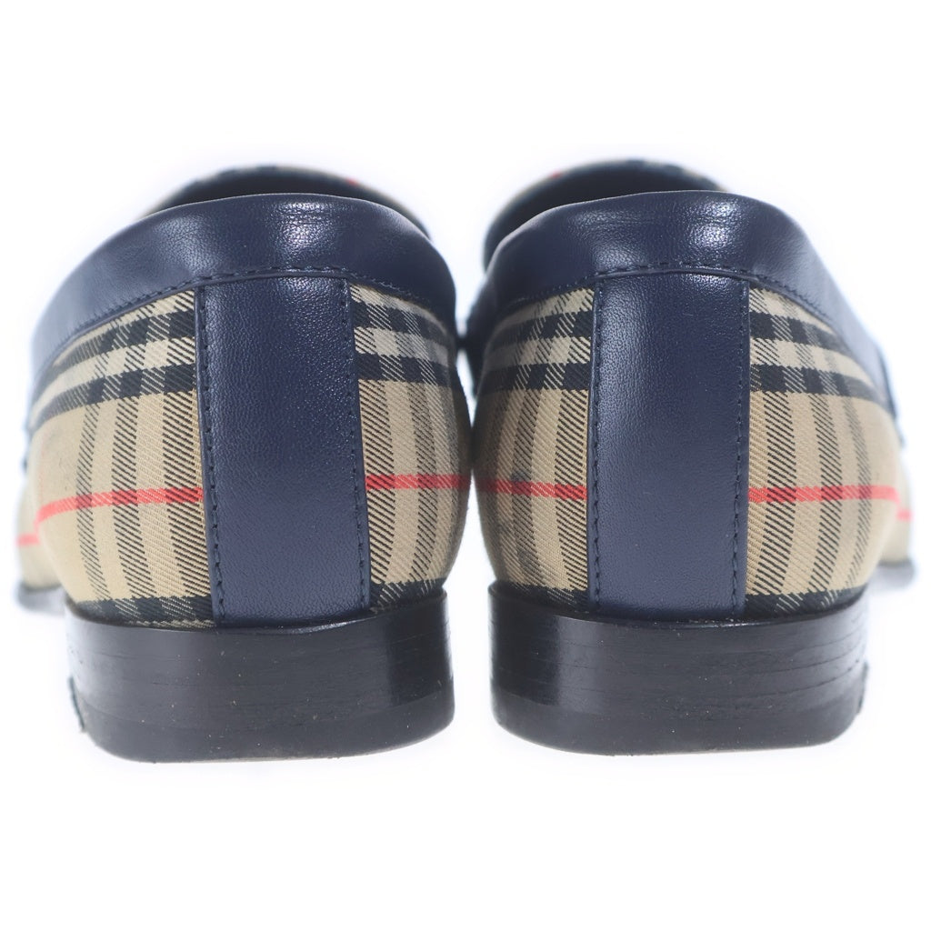 BURBERRY(バーバリー) 1983チェックリンク モーレイ ローファー フラットシューズ ヴィンテージハウスチェック ベージュ レディース