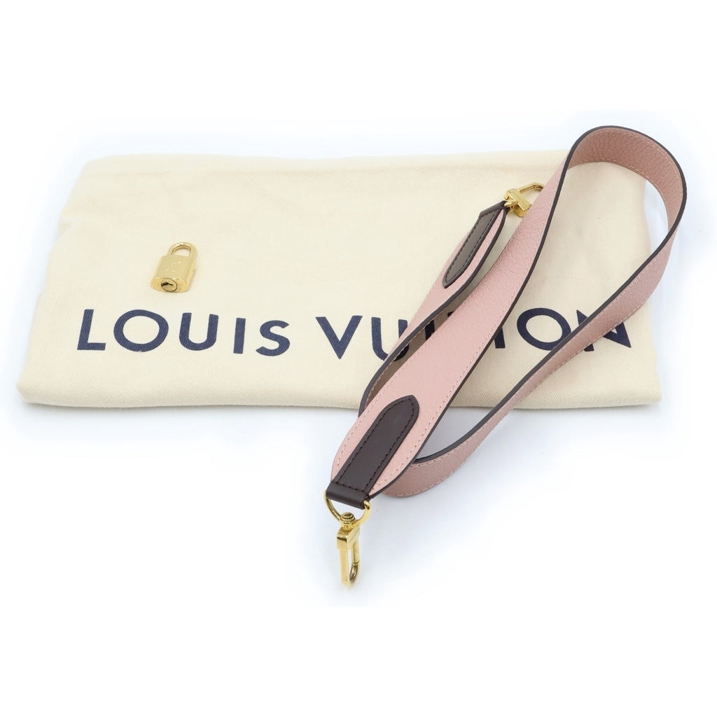 LOUIS VUITTON(ルイヴィトン) ダミエ ジャージー マグノリア トート ショルダーバッグ PVC レザー ブラウン/ピンク N44041 レディース