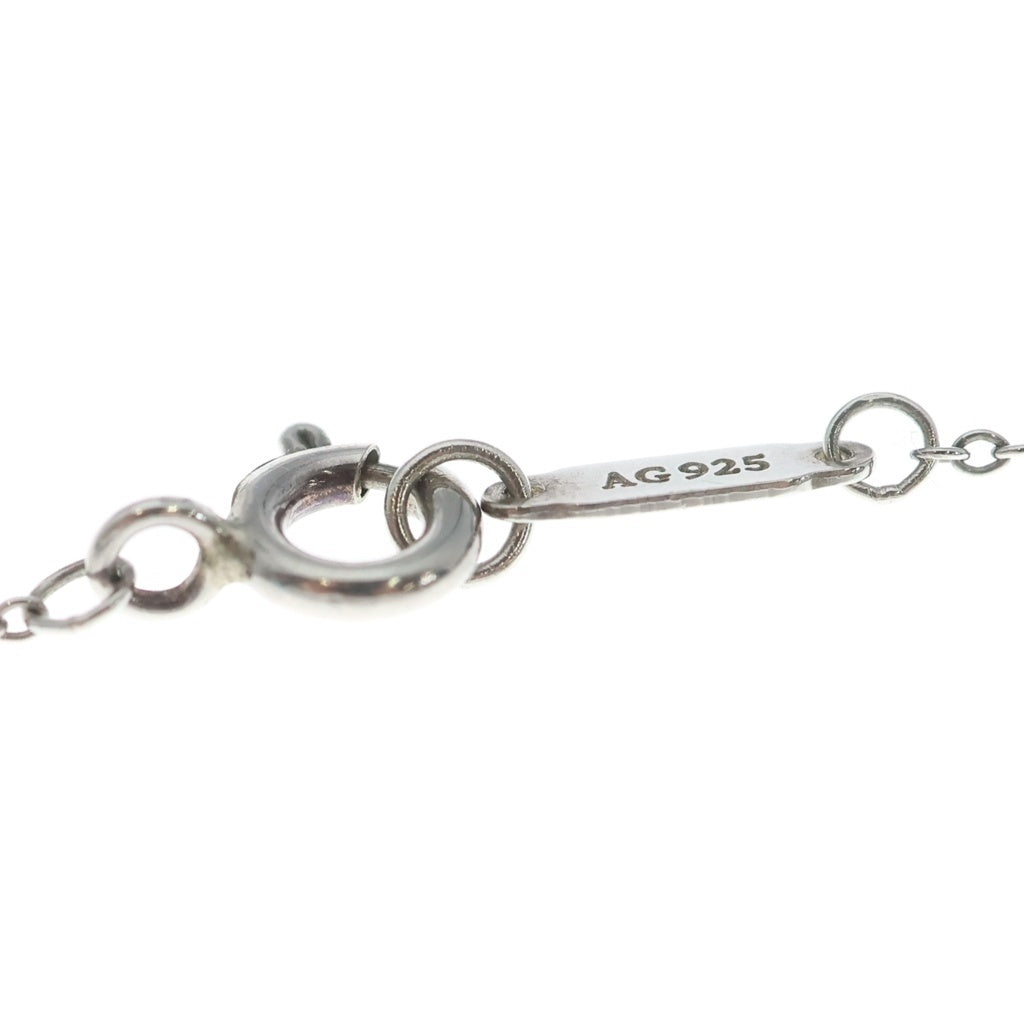 TIFFANY & Co.(ティファニー) 1837 インターロッキング サークル ペンダント ネックレス Ag925 メタル シルバー×ピンクゴールド レディース