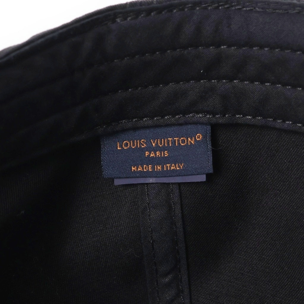 LOUIS VUITTON(ルイヴィトン) キャップ・マイ LVパリ ベースボールキャップ 帽子 ロゴ刺繍 ブラック M7587L