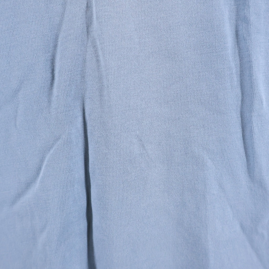 AMIRI(アミリ) Bandana Bleach Patch T-Shirt バンダナ ロゴ刺繍 半袖Tシャツ カットソー ライトブルー AMJYTE1197 レディース