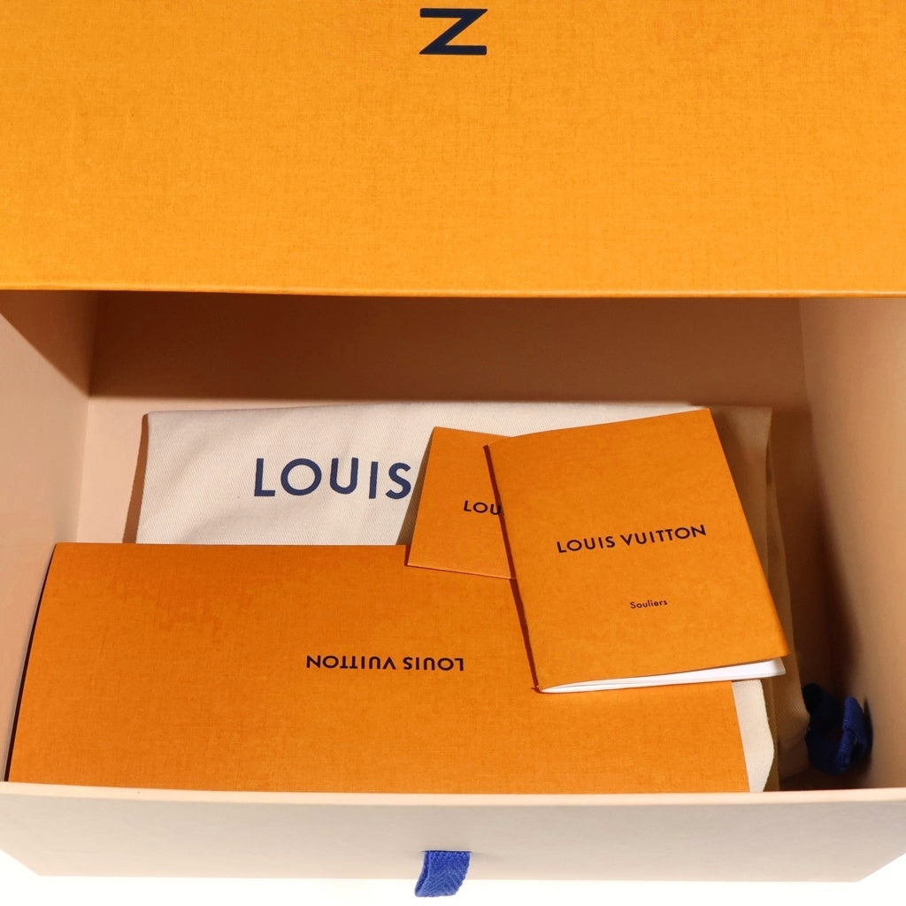 LOUIS VUITTON(ルイヴィトン) LV アークライト・ライン メッシュ×レザー ハイカットスニーカー シューズ #36 ホワイト/ゴールド レディース