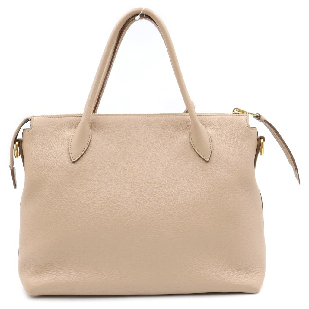 PRADA(プラダ) ヴィッテロダイノ 2WAYショルダーバッグ ハンドバッグ 2WAY ベージュ 1BA157 レディース
