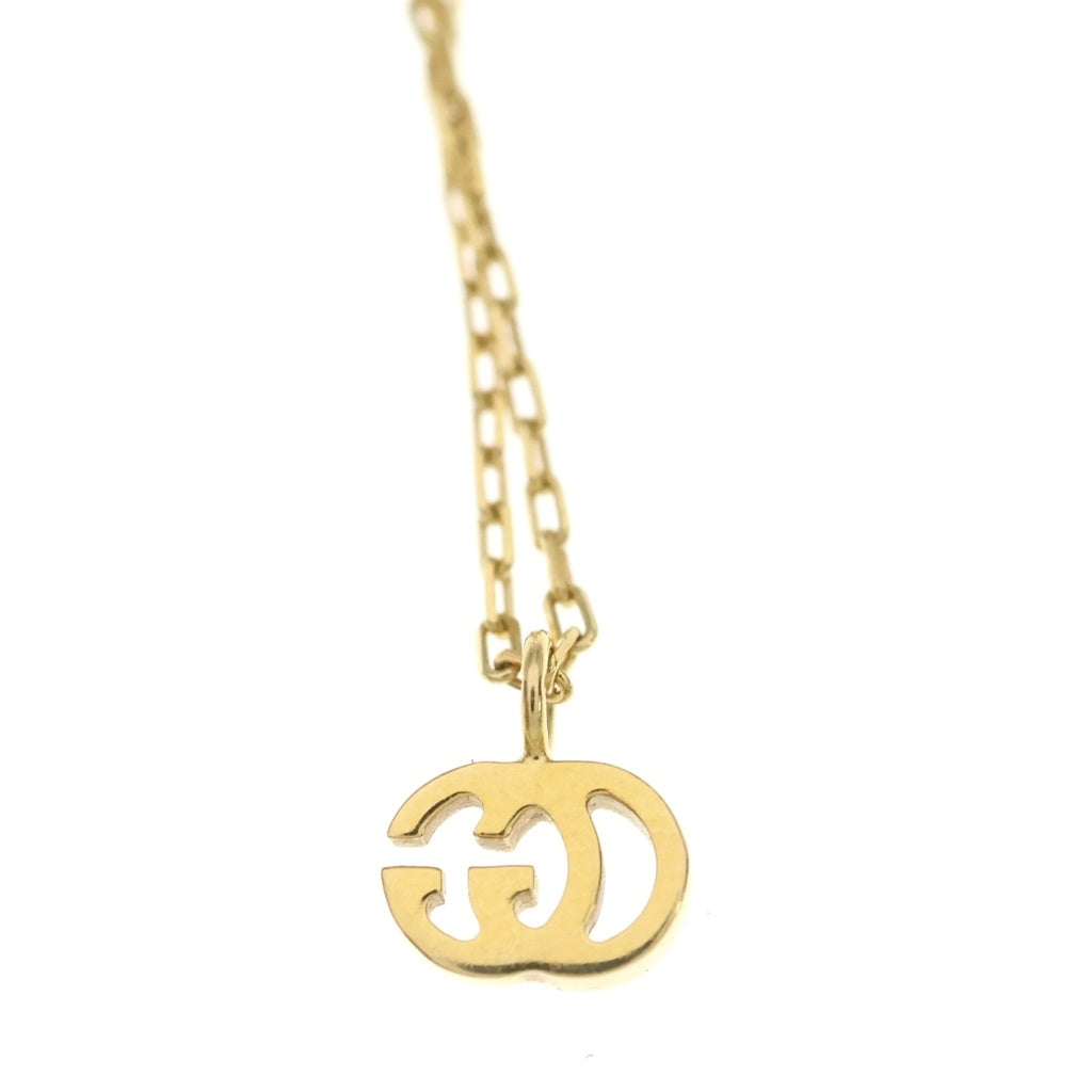 GUCCI(グッチ) GGネックレス ペンダント チェーン イエローゴールド Au750YG レディース