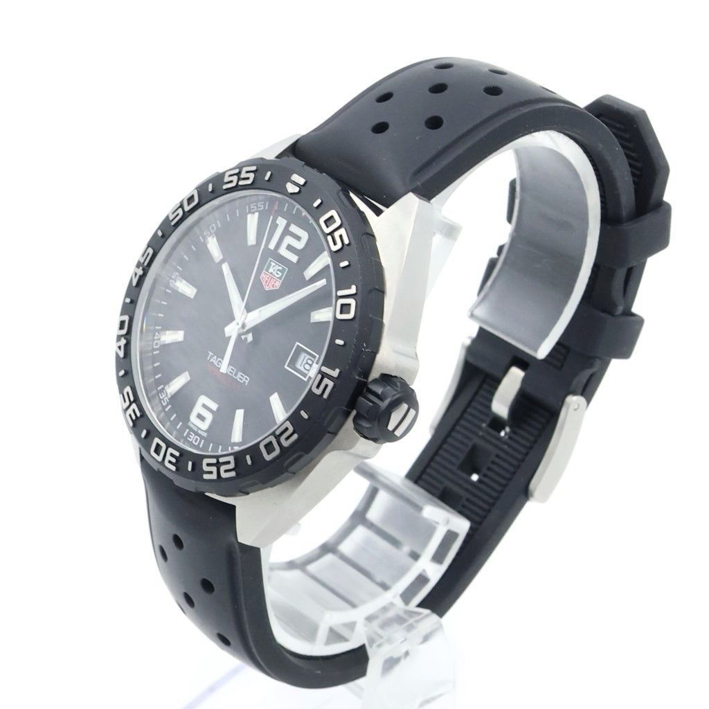 TAG HEUER(タグホイヤー) フォーミュラ1 デイト 黒文字盤 SS/QZ ステンレス クォーツ 電池式 腕時計 WAZ1110