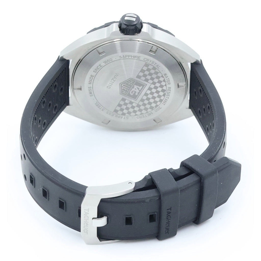 TAG HEUER(タグホイヤー) フォーミュラ1 デイト 黒文字盤 SS/QZ ステンレス クォーツ 電池式 腕時計 WAZ1110