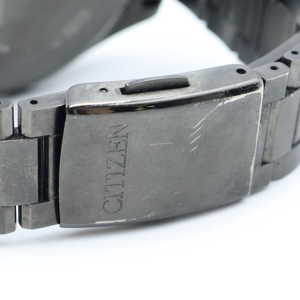 CITIZEN(シチズン) アテッサ アクトライン サテライト ウエーブ GPS 黒文字盤 Ti/ソーラー ブラックチタン F950-0029S01