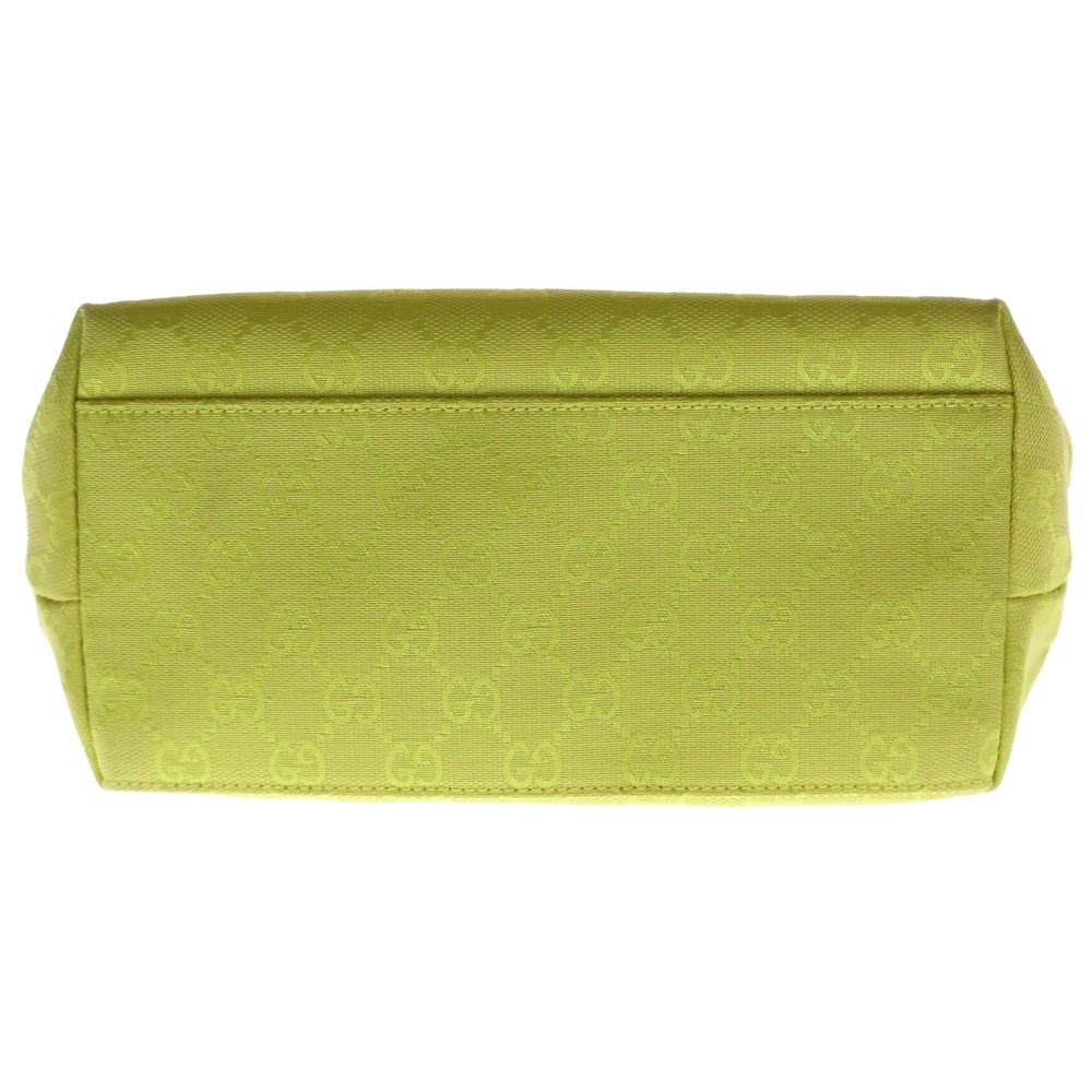 GUCCI(グッチ) GGキャンバス ワンショルダーバッグ ハンドバッグ イエロー レザー 001 3386