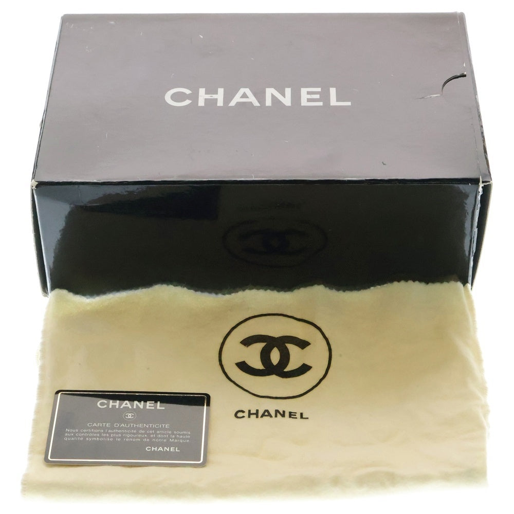 CHANEL(シャネル) リボン ミニ ショルダーバッグ 斜め掛けバッグ ポシェット ブラック サテン