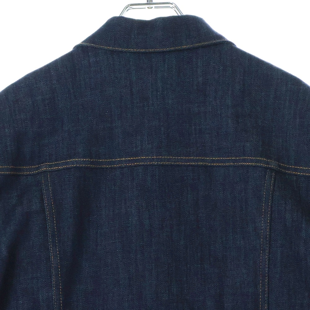 DIOR(ディオール) 20SS 裏地オブリーク トロッター総柄プリント デニム トラッカージャケット インディゴ 013D482B226X
