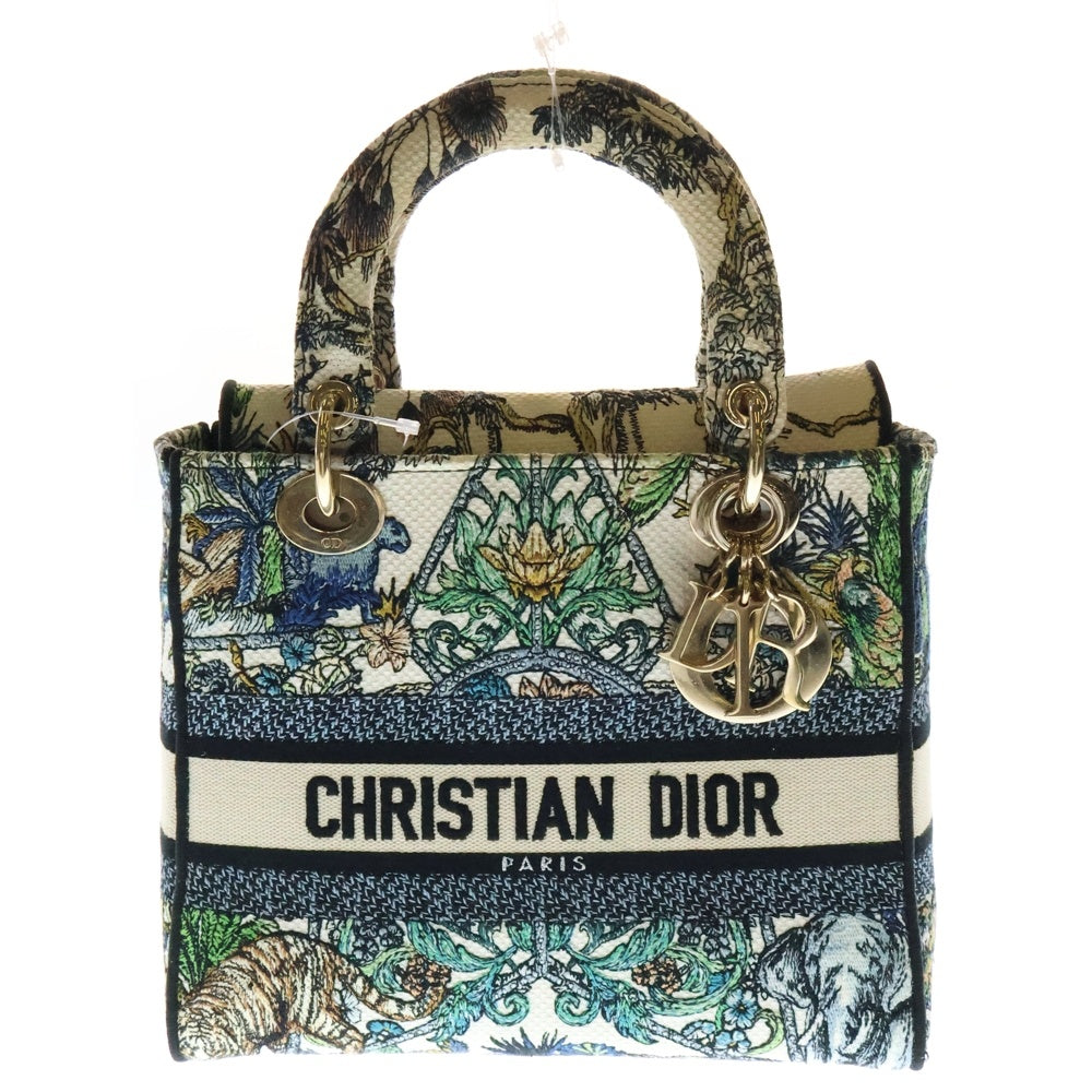 Christian Dior(クリスチャンディオール) LADY D-Lite エトワールドヴォヤージュ キャンバス 2WAY ハンドバッグ ショルダーバッグ マルチ