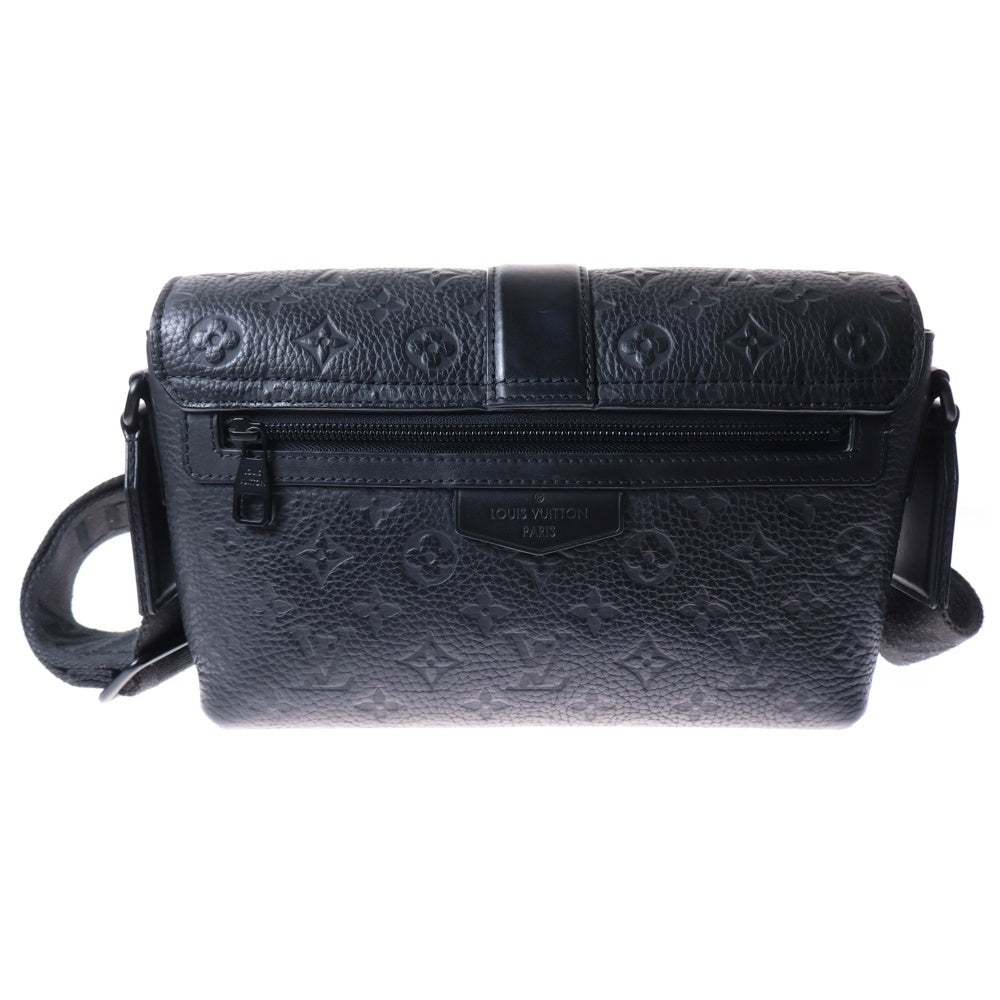 LOUIS VUITTON(ルイヴィトン) モノグラム トリヨン Sケープ メッセンジャーバッグ ショルダーバッグ ブラック レザー RFID M23741