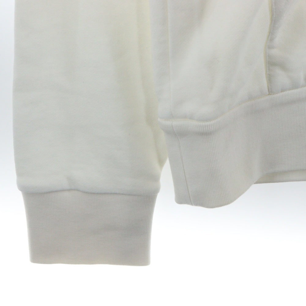 MONCLER(モンクレール) MAGLIA CARDIGAN ボーダー ロゴ ジップアップパーカー ホワイト F10918G71110