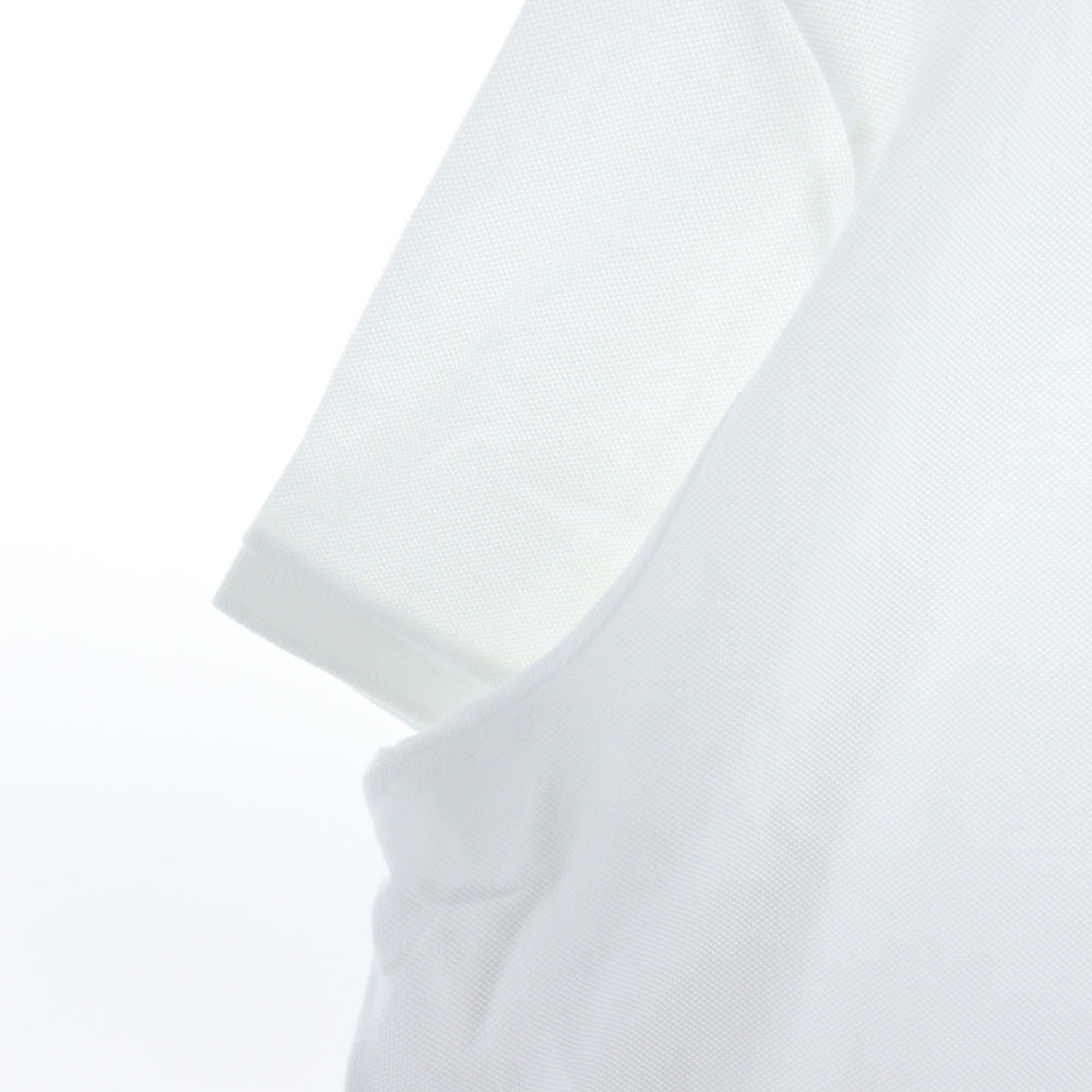 MONCLER(モンクレール) MAGLIA POLO 胸ワッペン 半袖ポロシャツ ホワイト F10918A70400