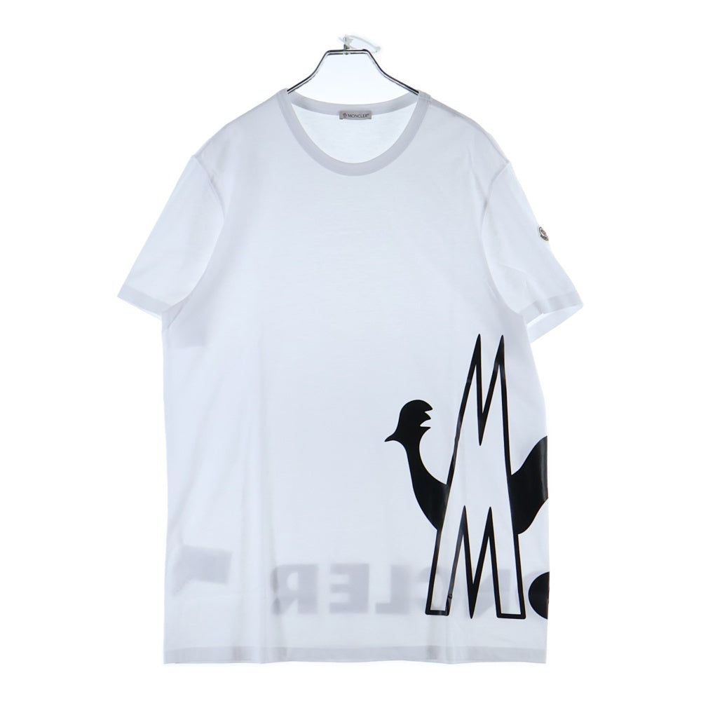 MONCLER(モンクレール) 19AW ロゴ モンダック 半袖Tシャツ ホワイト E20918046150