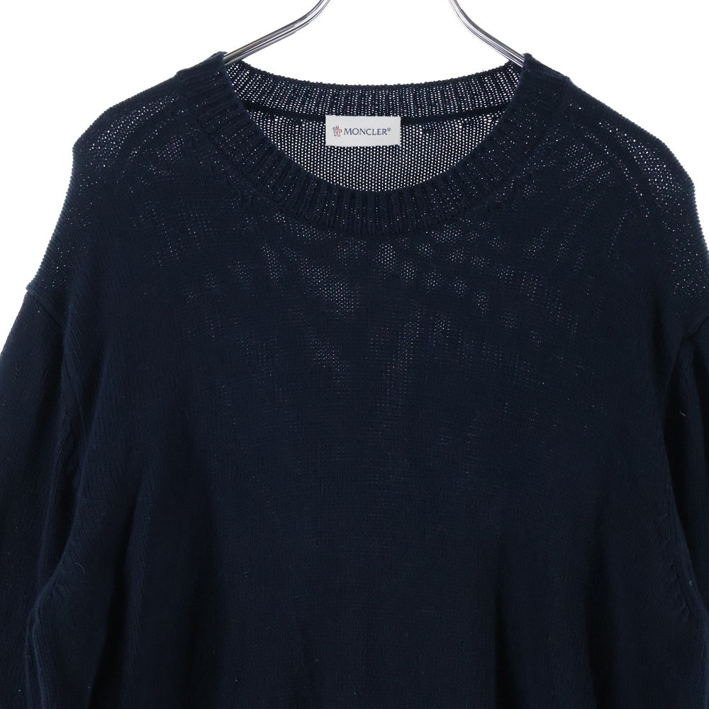 MONCLER(モンクレール) タグニット ネイビー 綿 S K10919C00007