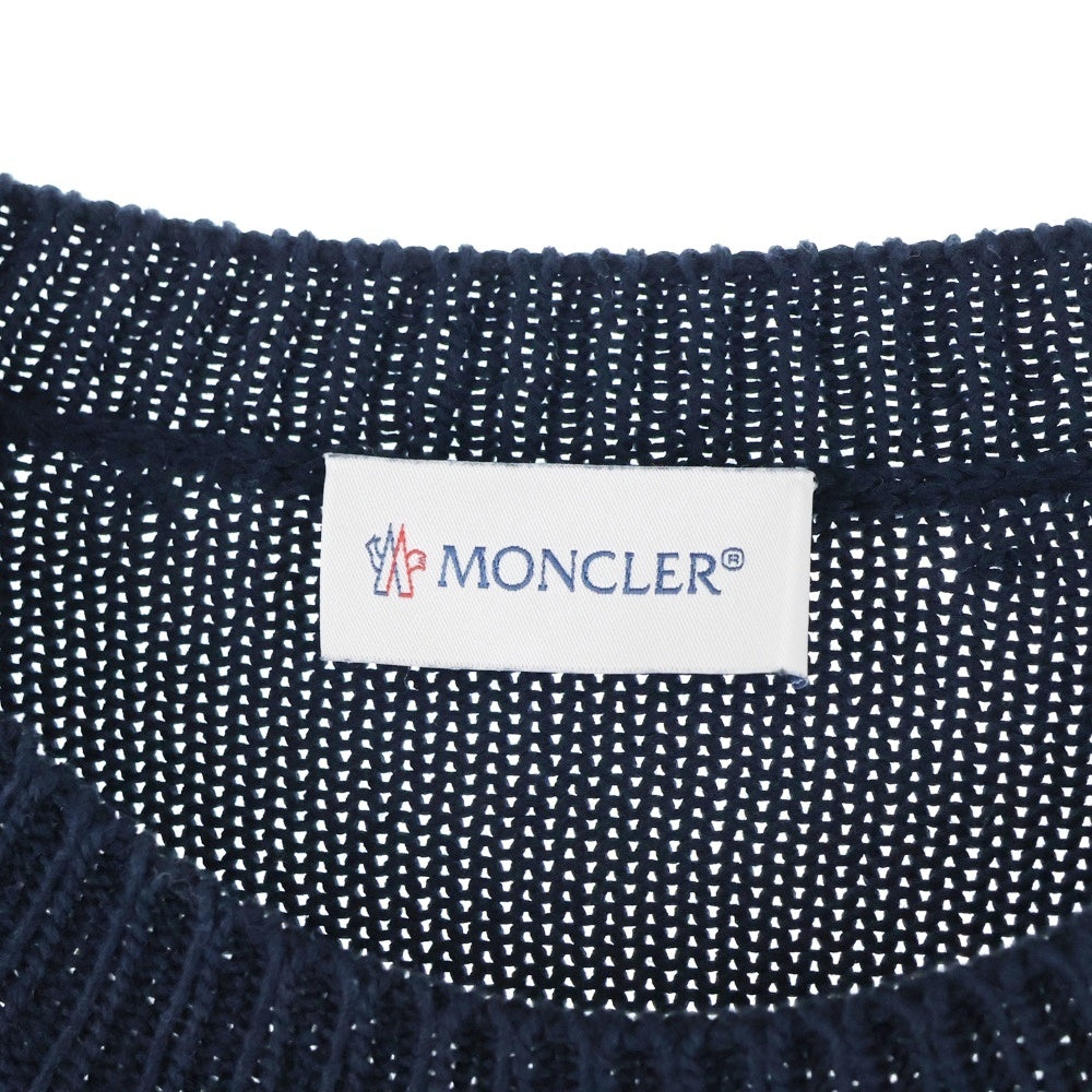 MONCLER(モンクレール) タグニット ネイビー 綿 S K10919C00007