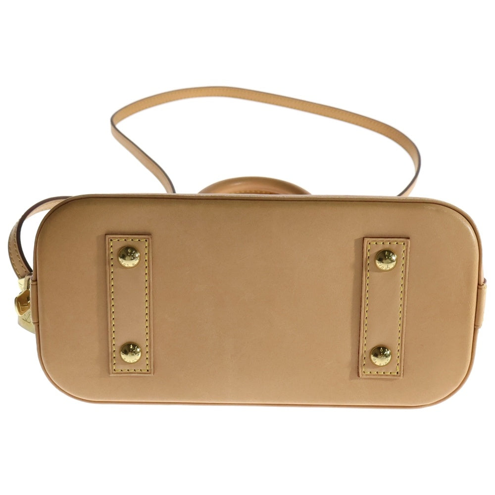 LOUIS VUITTON(ルイヴィトン) モノグラム アルマBB 2WAYバッグ ハンドバッグ ショルダーバッグ ブラック ゴールド金具 レザー×PVC M46990