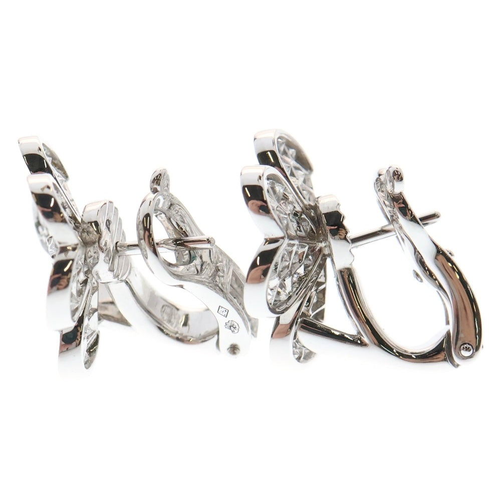 Van Cleef & Arpels(ヴァンクリーフアンドアーペル) フリヴォル ダイヤ ピアス イヤリング スモール Au750 K18 WG ホワイトゴールド ジュエリー