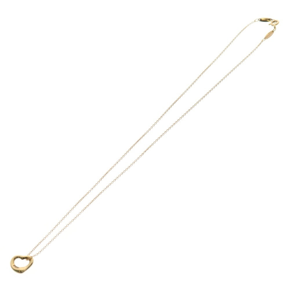 TIFFANY&Co(ティファニー) エルサペレッティ オープンハート ネックレス Au750 PG ピンクゴールド ジュエリー