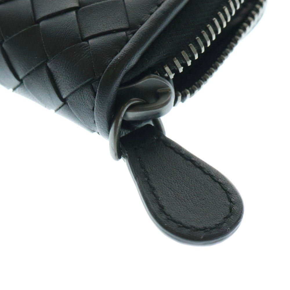 BOTTEGA VENETA(ボッテガヴェネタ) イントレチャート コインケース 財布 ブラック レザー