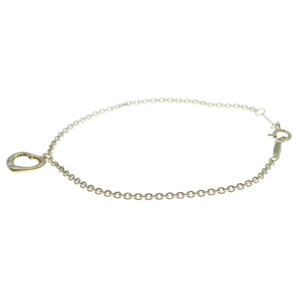 TIFFANY&Co(ティファニー) オープンハート チェーンブレスレット シルバー