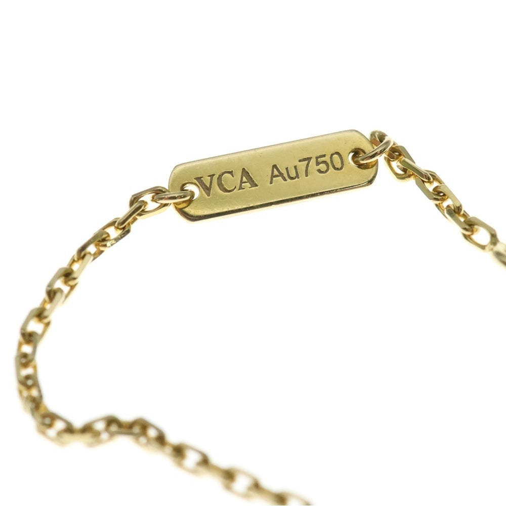 Van Cleef & Arpels(ヴァンクリーフアンドアーペル) ヴィンテージアルハンブラ ネックレス K18YG イエローゴールド マザーオブパール VCARA45900 ジュエリー