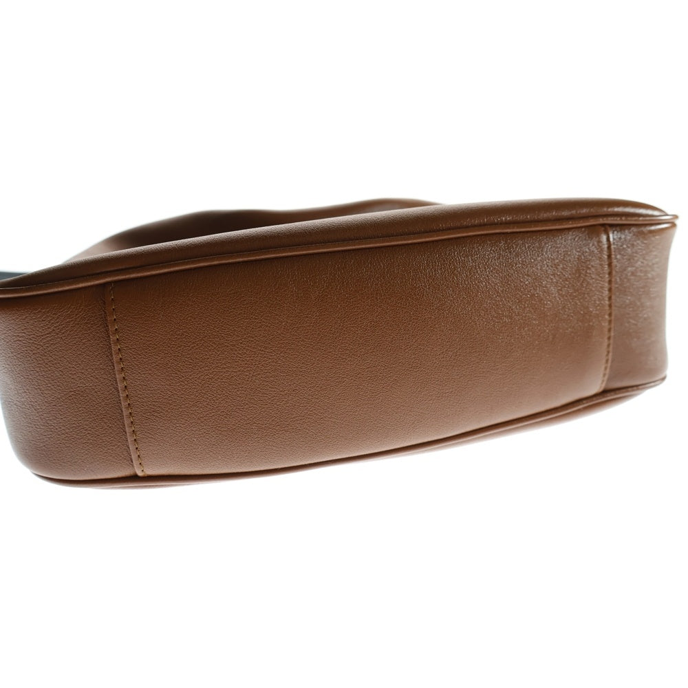 GUCCI(グッチ) GGロゴ バンブー ダイアナ ミディアム 2WAY レザーハンドバッグ ショルダーバッグ ブラウン レディース 746124