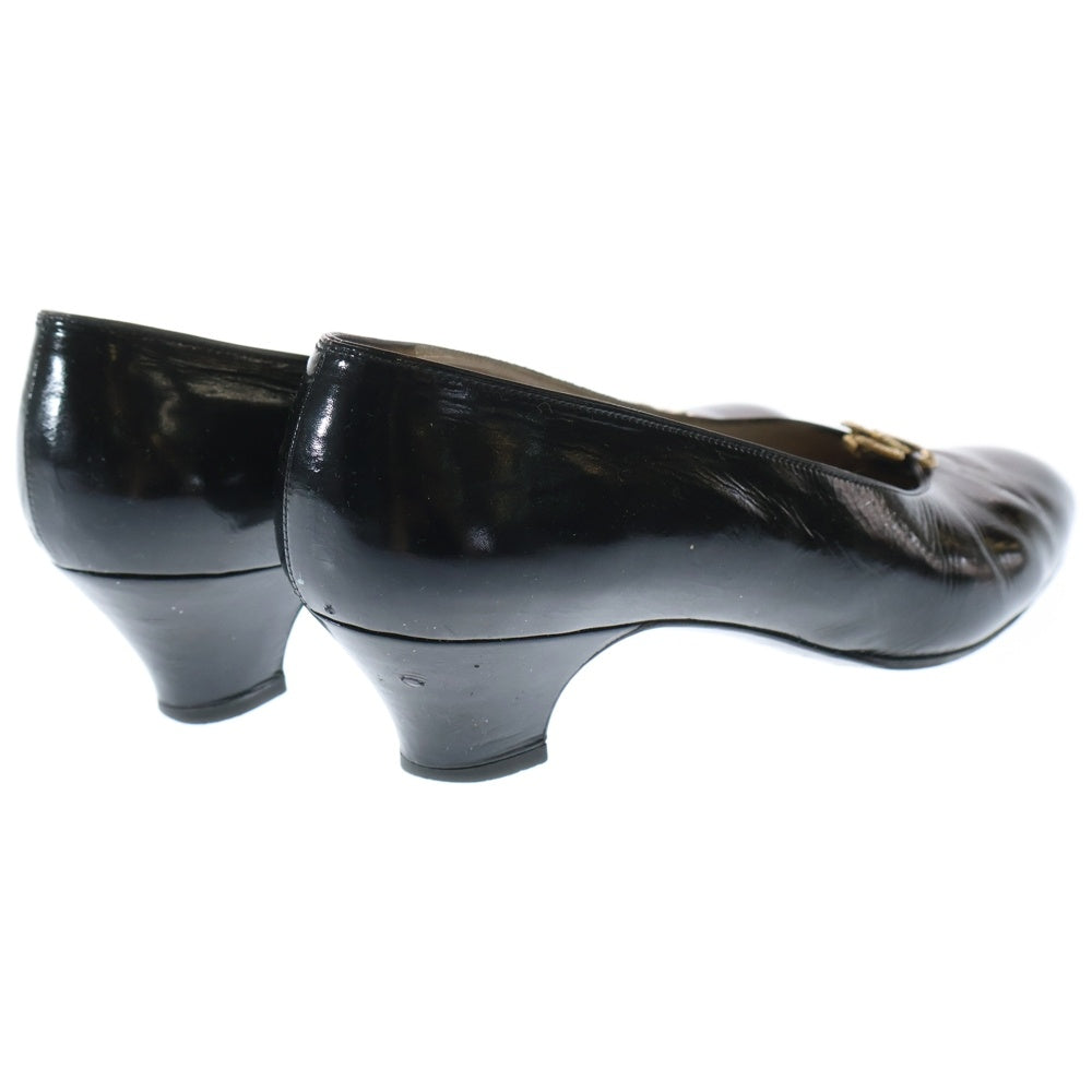 CHANEL シャネル　ココマーク　レザー　ブラック　ミュール　パンプス　ヒール 58331_1.jpg